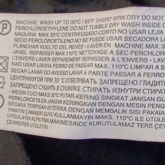 MNG Casualwear Women's Black Pleated Faux Wrap Mini Skirt. 4 - Picture 10 of 10